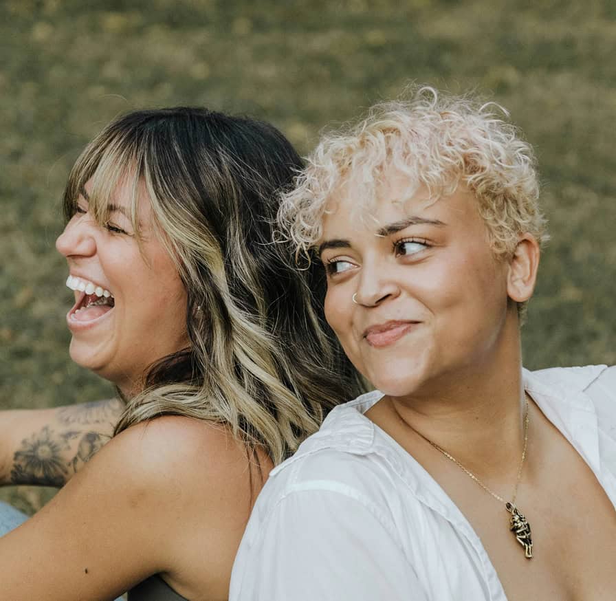 freundinnen beim Gespräch